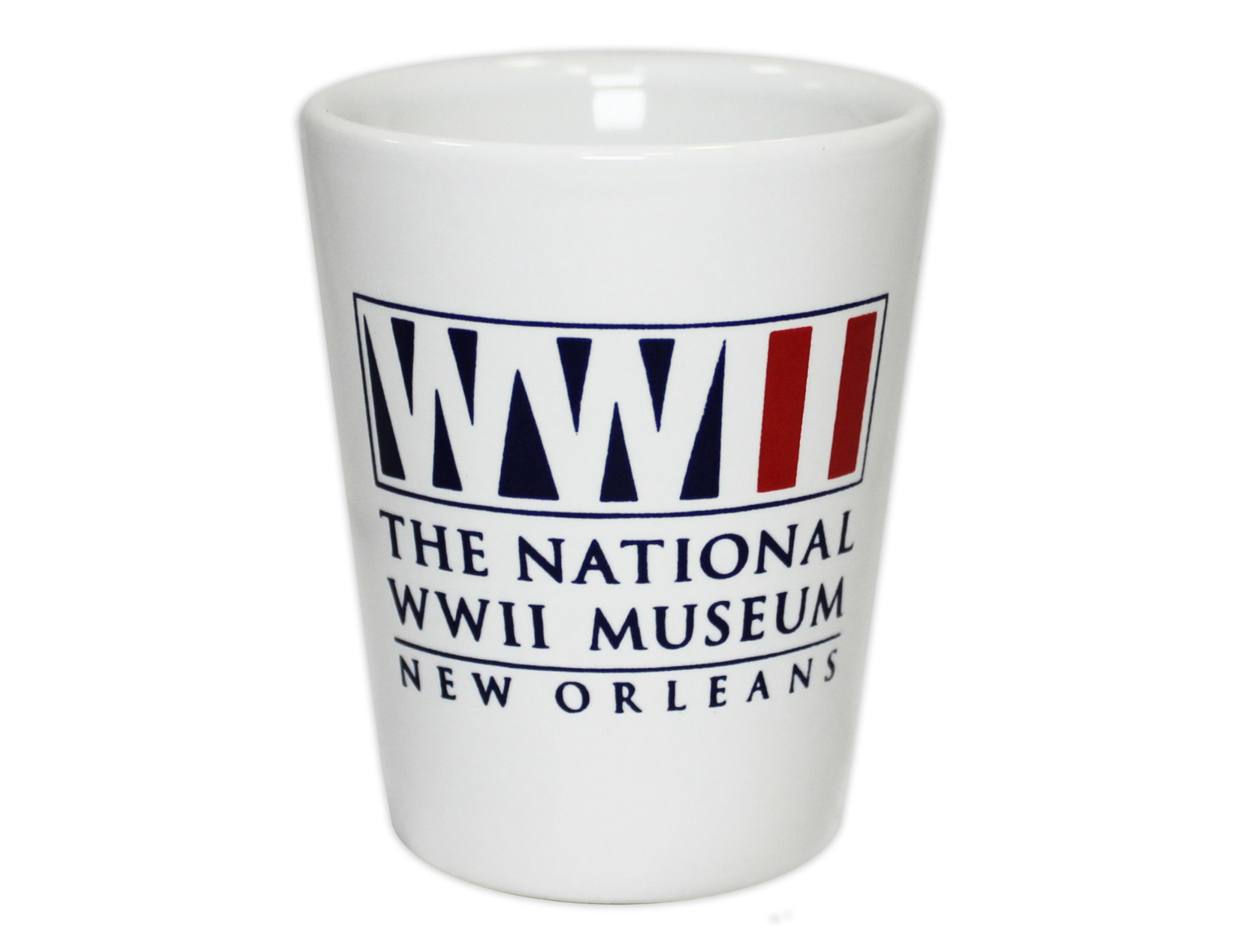 The National WWII Museum Logo Shot Glass