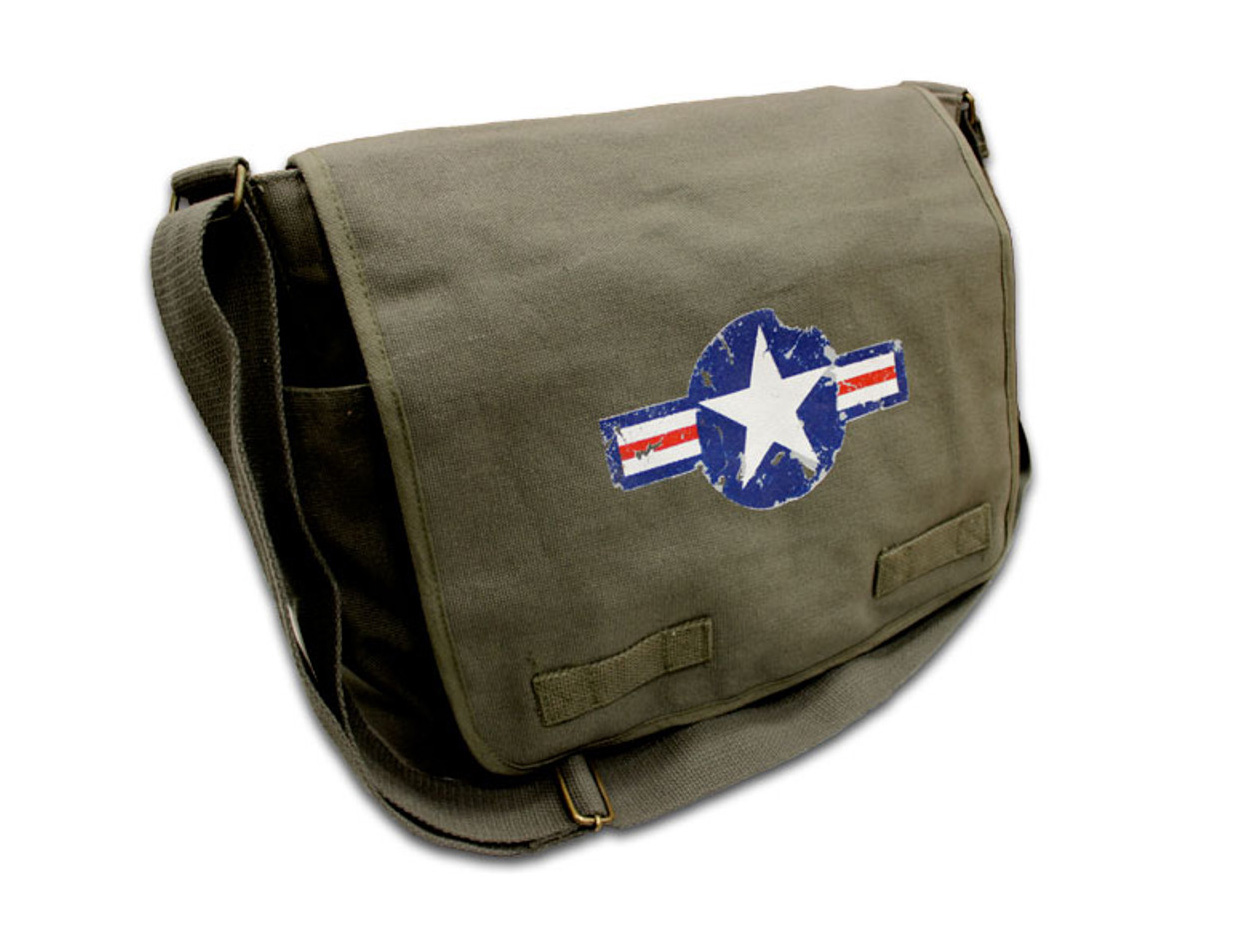 Air Force Roundel Messenger Bag