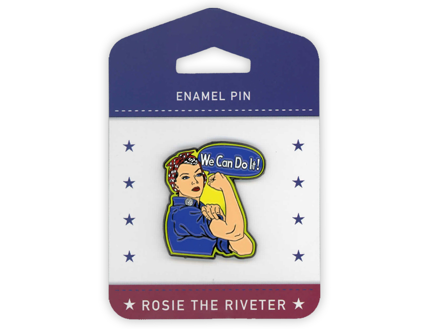 Rosie Enamel Pin